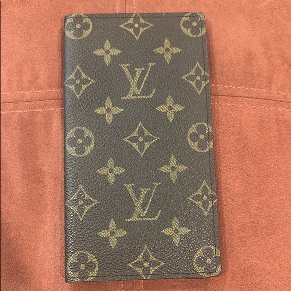 Louis Vuitton Monogram Wallet in Brown and Gold